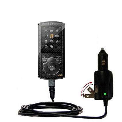 Car & Home 2 in 1 Charger compatible with the Sony Walkman NWZ-E464