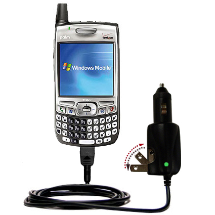 Car & Home 2 in 1 Charger compatible with the Sprint Palm Treo 700wx