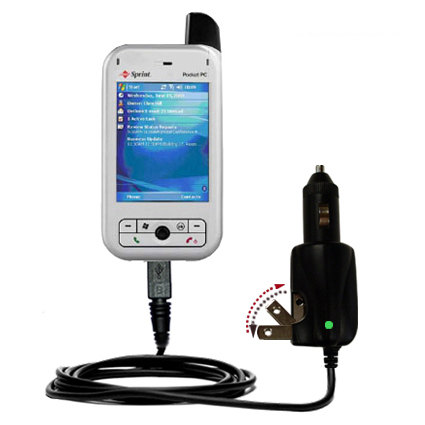 Car & Home 2 in 1 Charger compatible with the Sprint PPC-6700