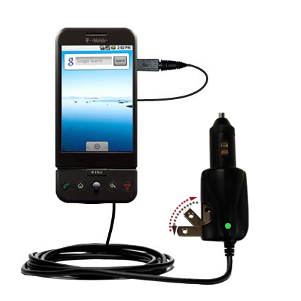 Car & Home 2 in 1 Charger compatible with the T-Mobile G1 Google