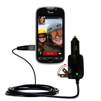 Car & Home 2 in 1 Charger compatible with the T-Mobile myTouch 4G