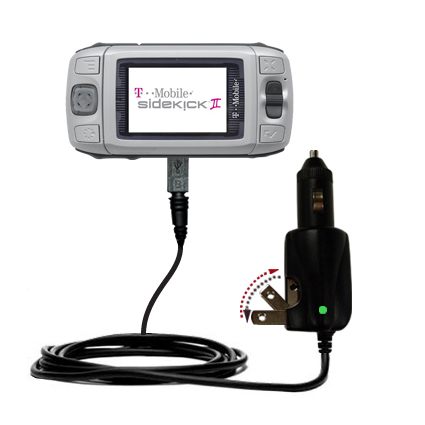 Car & Home 2 in 1 Charger compatible with the T-Mobile Sidekick II