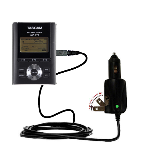 Car & Home 2 in 1 Charger compatible with the Tascam MP-BT1