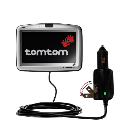 Car & Home 2 in 1 Charger compatible with the TomTom Go