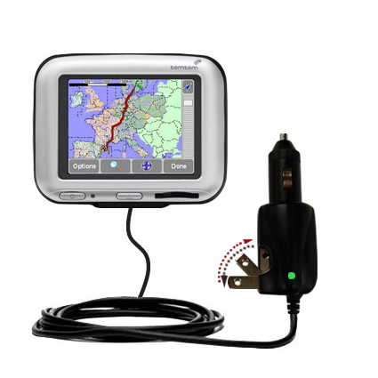 Car & Home 2 in 1 Charger compatible with the TomTom Go 500