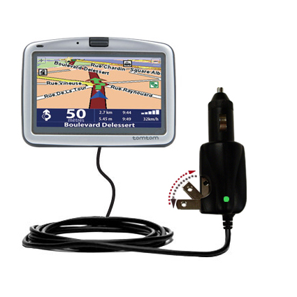Car & Home 2 in 1 Charger compatible with the TomTom Go 900