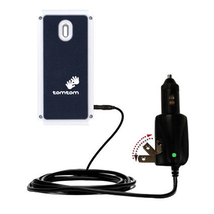 Car & Home 2 in 1 Charger compatible with the TomTom Mobile 5