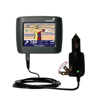 Car & Home 2 in 1 Charger compatible with the TomTom One