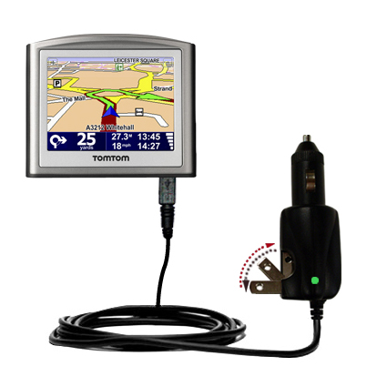 Car & Home 2 in 1 Charger compatible with the TomTom ONE 3rd