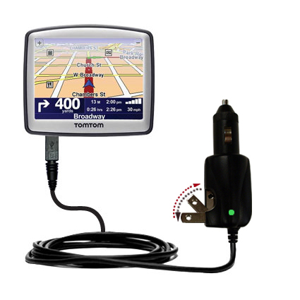 Car & Home 2 in 1 Charger compatible with the TomTom ONE Europe 22