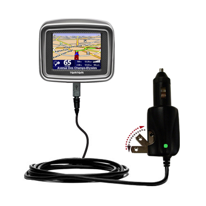 Car & Home 2 in 1 Charger compatible with the TomTom RIDER 2nd edition