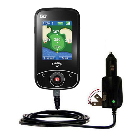 Car & Home 2 in 1 Charger compatible with the uPro uPro GO Golf GPS