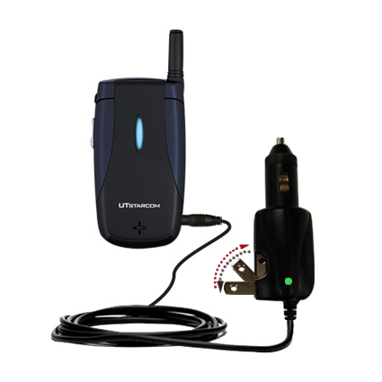 Car & Home 2 in 1 Charger compatible with the UTStarcom CDM 120