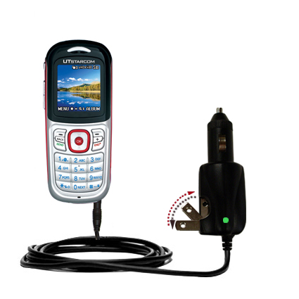Car & Home 2 in 1 Charger compatible with the UTStarcom CDM 8460