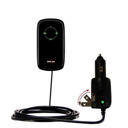 Car & Home 2 in 1 Charger compatible with the Verizon Fivespot 3G Mobile Hotspot