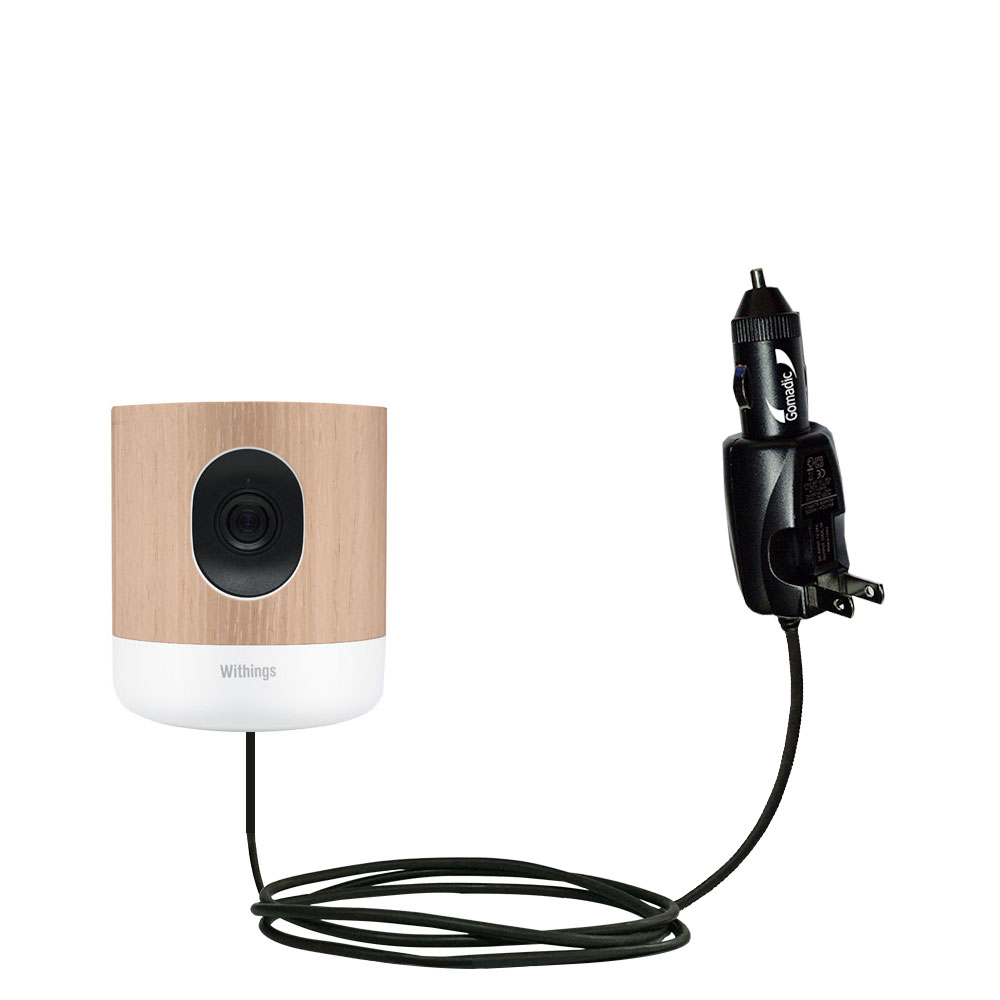 Car & Home 2 in 1 Charger compatible with the Withings Home