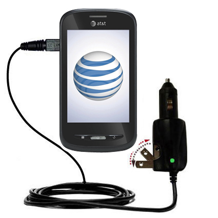 Car & Home 2 in 1 Charger compatible with the ZTE Avail