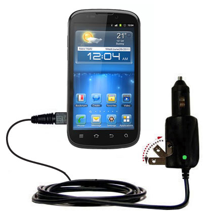 Car & Home 2 in 1 Charger compatible with the ZTE Mimosa X