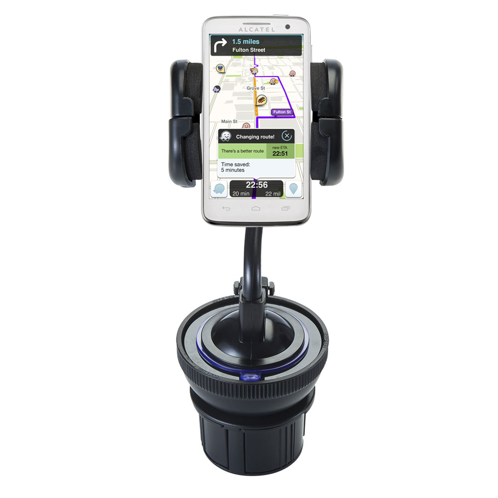 Cup Holder compatible with the Alcatel One Touch Snap