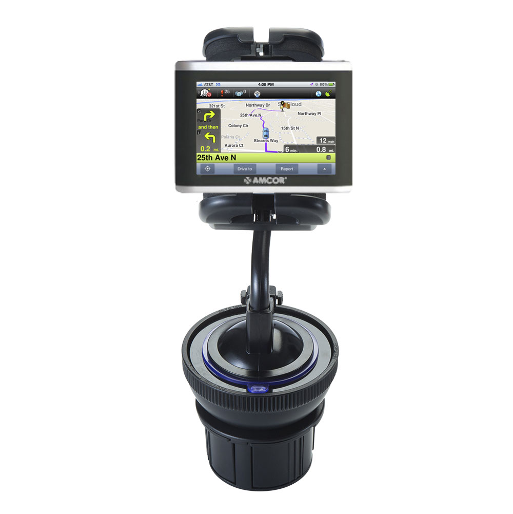 Cup Holder compatible with the Amcor Navigation GPS 3600 3600B