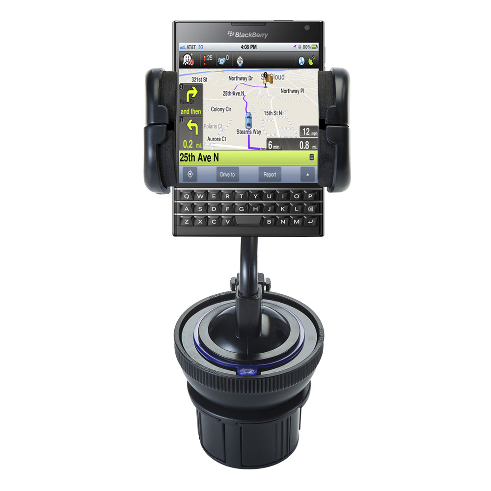 Cup Holder compatible with the Blackberry Passport