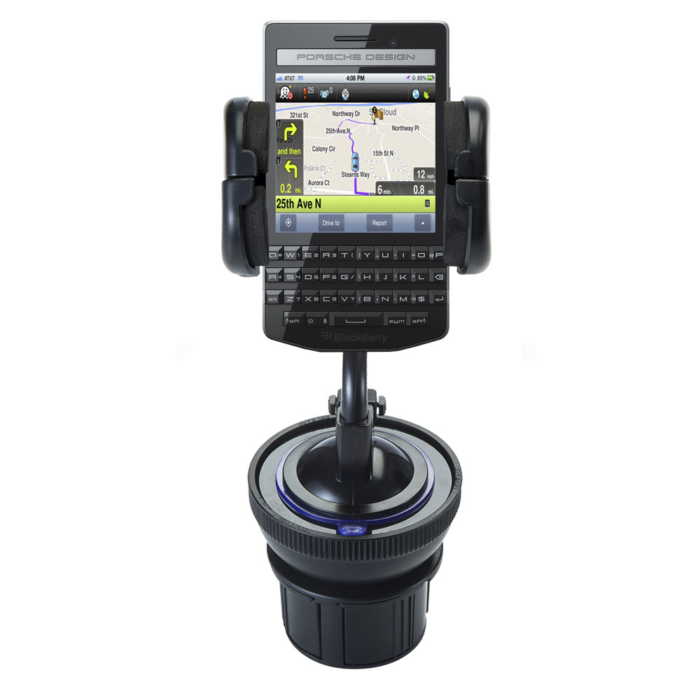 Cup Holder compatible with the Blackberry Porche Design P9983
