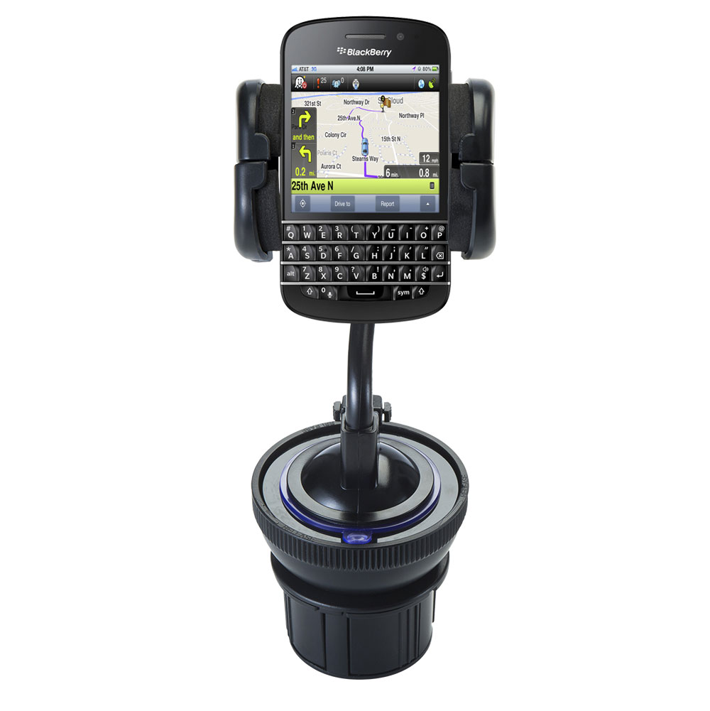 Cup Holder compatible with the Blackberry Q10
