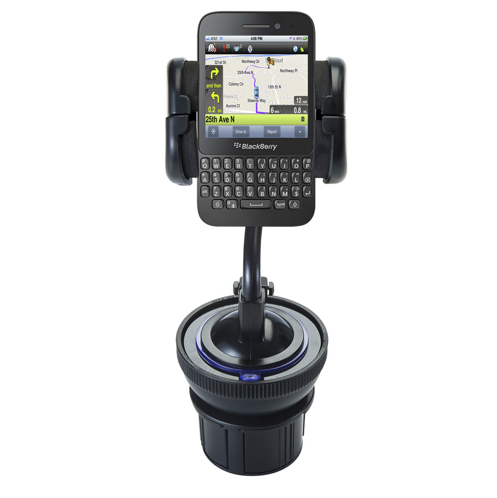 Cup Holder compatible with the Blackberry Q5