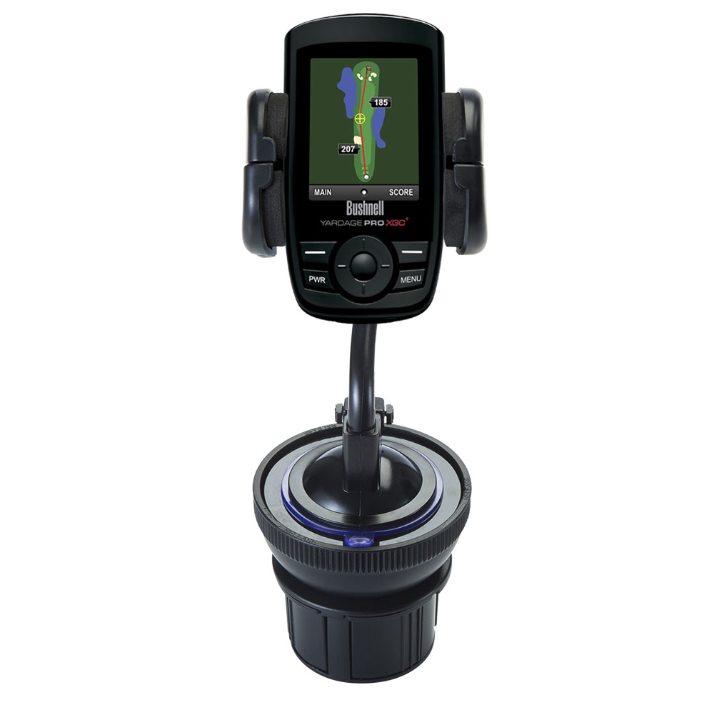 Cup Holder compatible with the Bushnell Yardage Pro