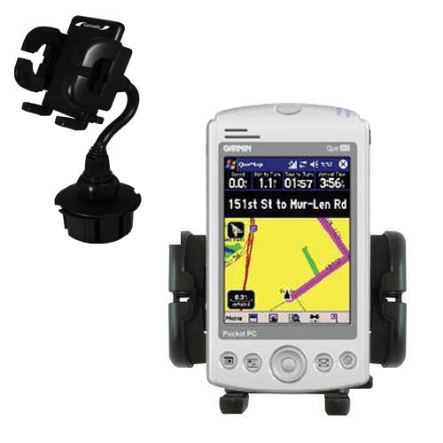 Cup Holder compatible with the Garmin iQue M4