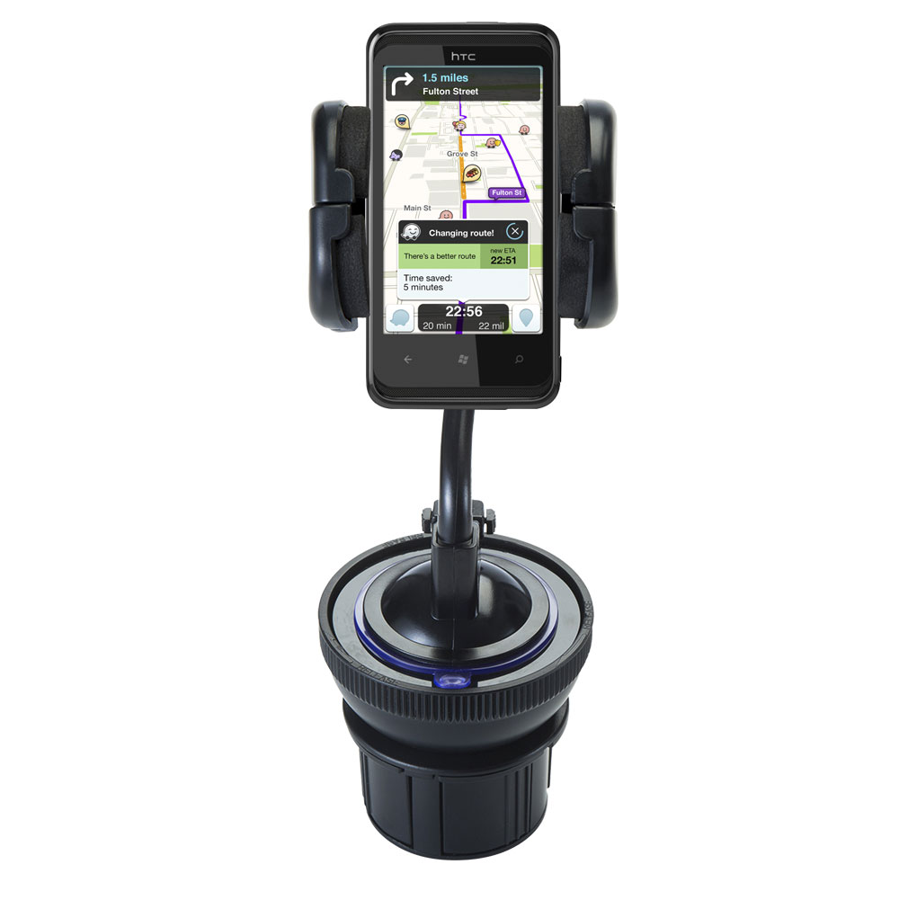 Cup Holder compatible with the HTC 7 Pro CDMA