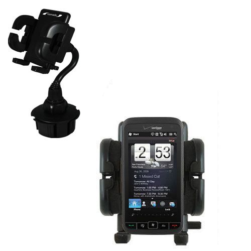 Gomadic Brand Car Auto Cup Holder Mount suitable for the HTC Imagio - Attaches to your vehicle cupholder
