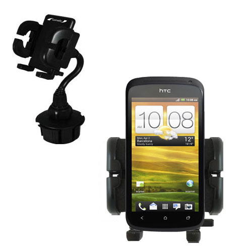 Cup Holder compatible with the HTC One S / Ville