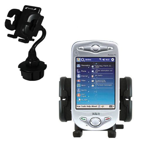 Gomadic Brand Car Auto Cup Holder Mount suitable for the HTC Wallaby - Attaches to your vehicle cupholder