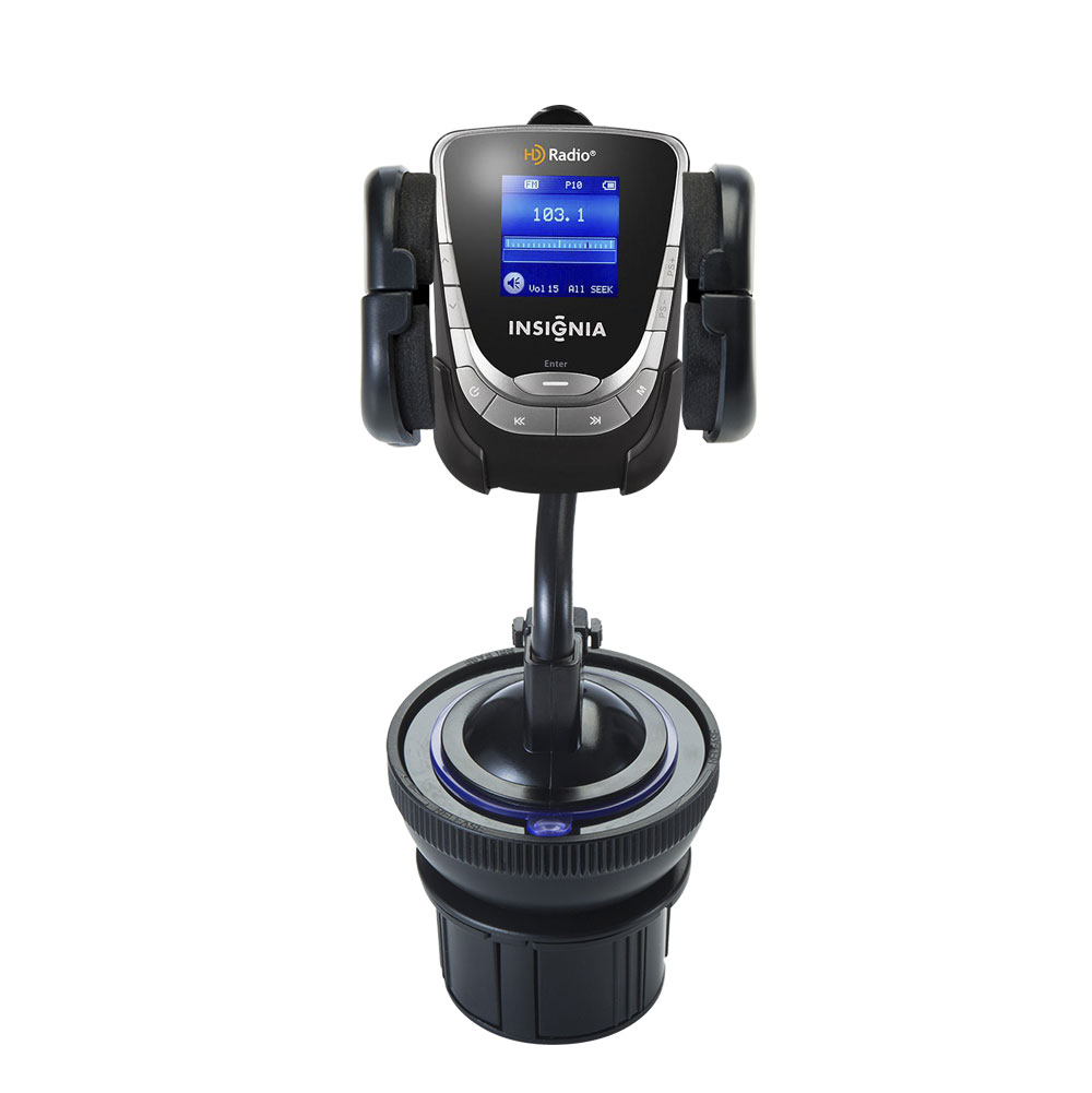 Cup Holder compatible with the Insignia NS-HD01 Portable HD Radio Player