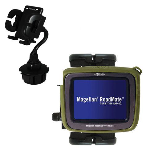 Cup Holder compatible with the Magellan Crossover GPS 2500T