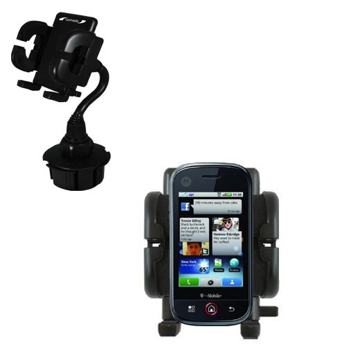 Cup Holder compatible with the Motorola  CLIQ MB200