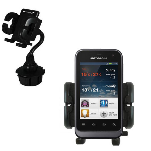 Cup Holder compatible with the Motorola DEFY Mini / XT320