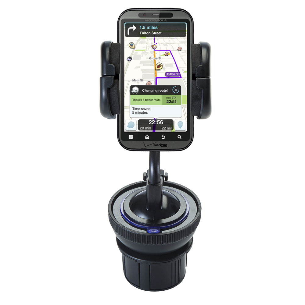 Cup Holder compatible with the Motorola DROID Bionic