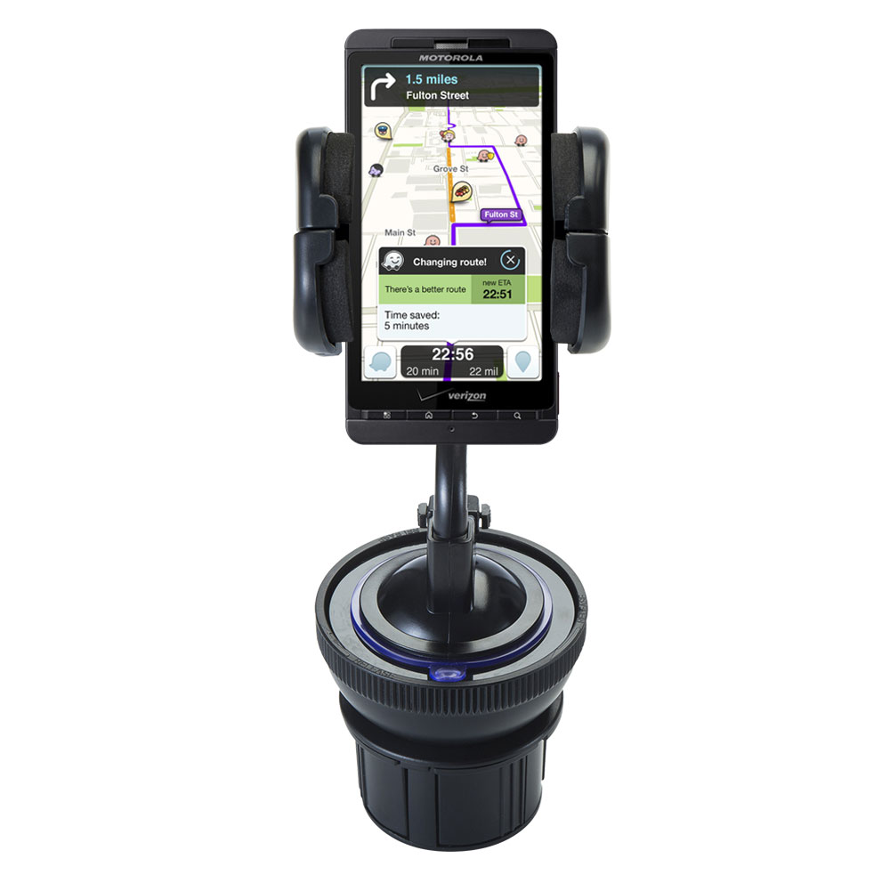 Cup Holder compatible with the Motorola Droid Xtreme MB810