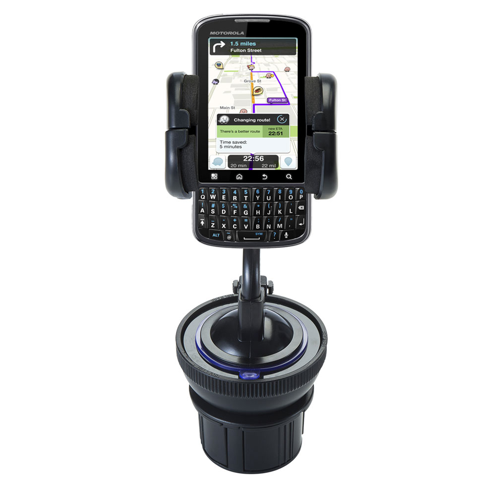 Cup Holder compatible with the Motorola PRO