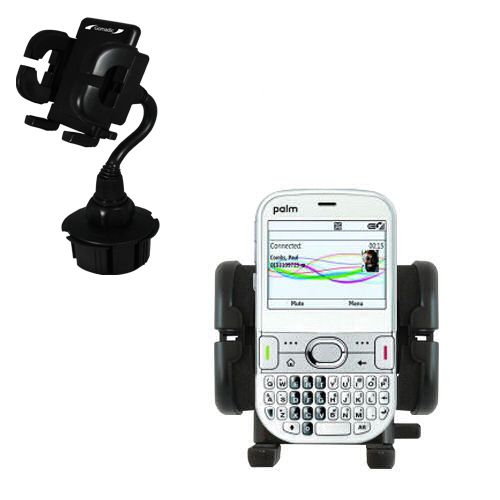 Gomadic Brand Car Auto Cup Holder Mount suitable for the Palm Treo 500 500v - Attaches to your vehicle cupholder