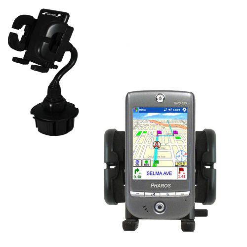 Cup Holder compatible with the Pharos GPS 525