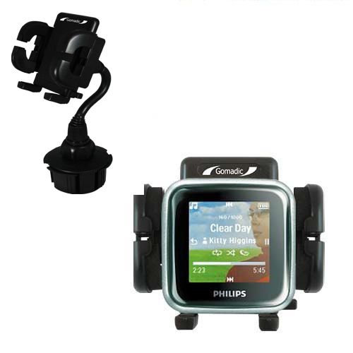 Cup Holder compatible with the Philips GoGear SA2925/37 Spark