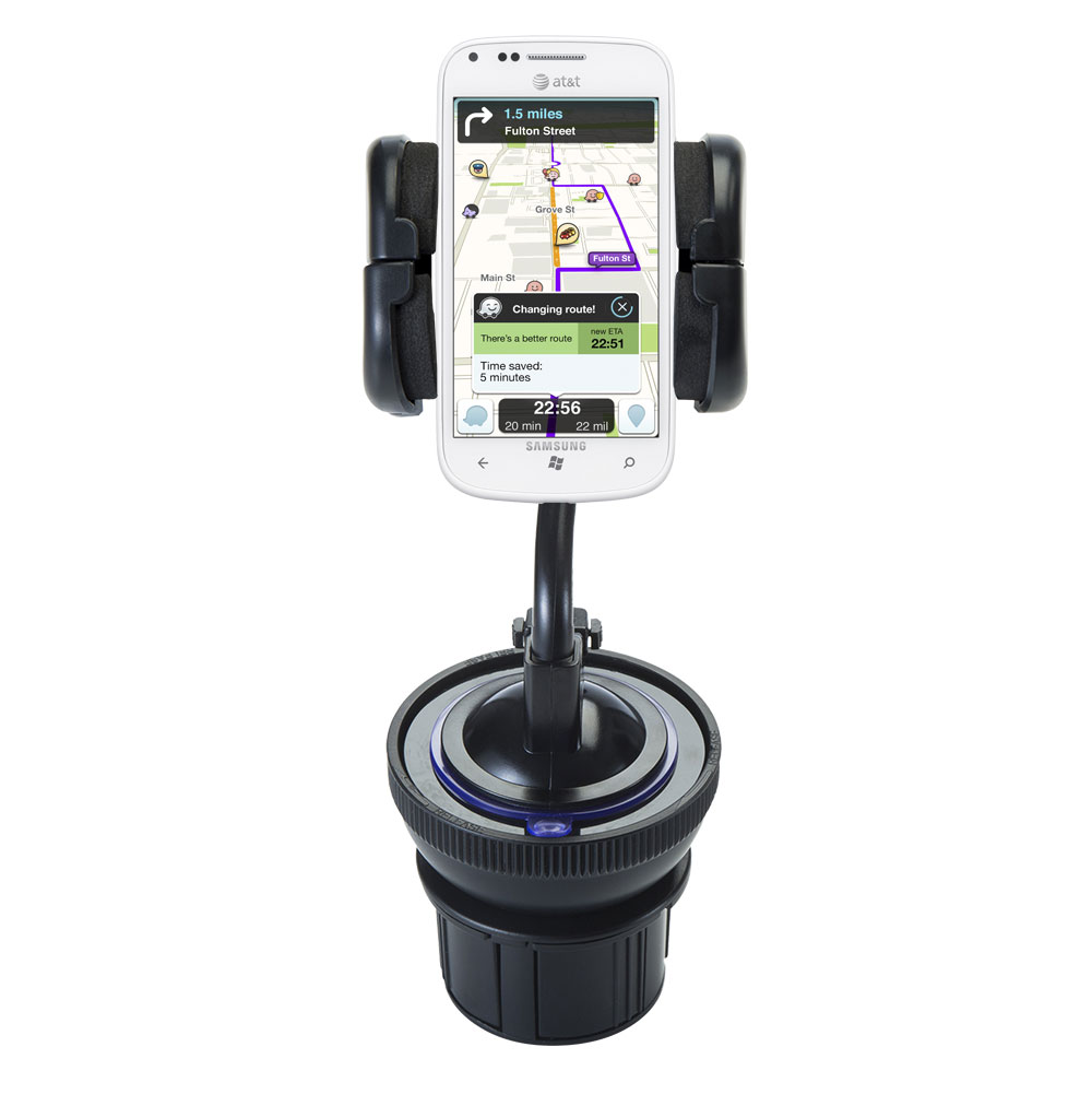 Cup Holder compatible with the Samsung Focus S / 2