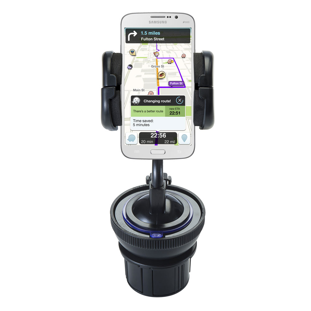 Cup Holder compatible with the Samsung Galaxy Mega 5-8 / 6-3
