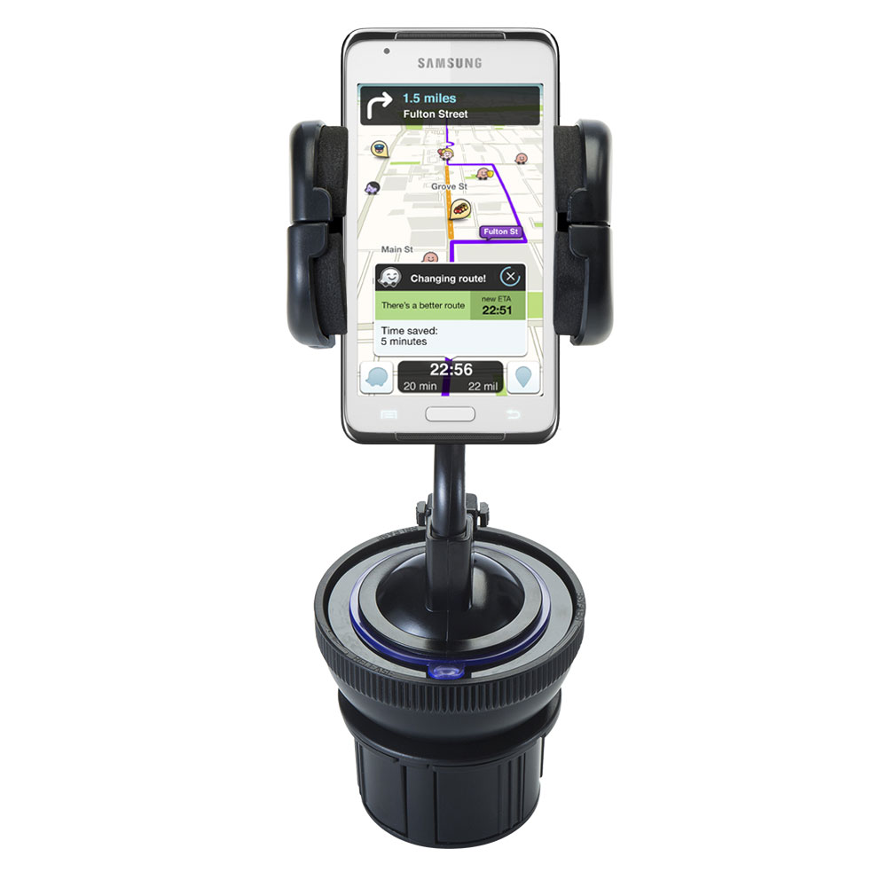 Cup Holder compatible with the Samsung Galaxy Player 3.6 / 4 / 4.2 / 5 inch screens