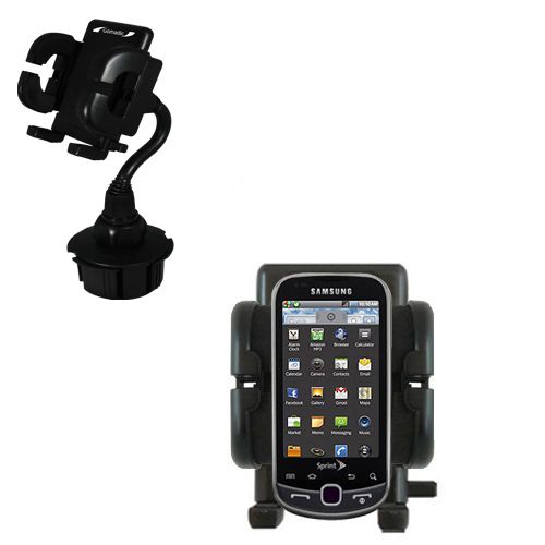 Gomadic Brand Car Auto Cup Holder Mount suitable for the Samsung Intercept  - Attaches to your vehicle cupholder