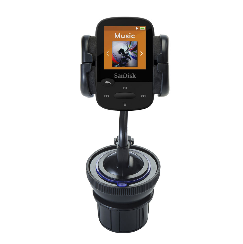 Cup Holder compatible with the Sandisk Clip Sport