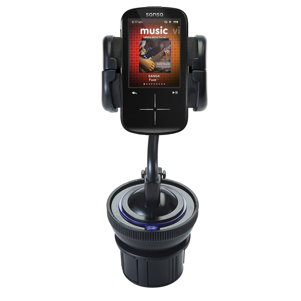 Cup Holder compatible with the Sandisk Sansa Fuze Plus